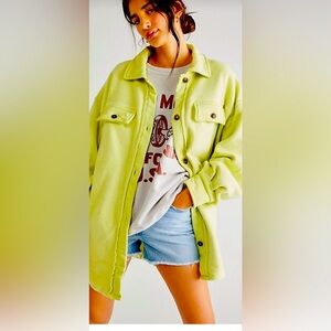 NWT Free People Ruby Jacket. Color Luminary.